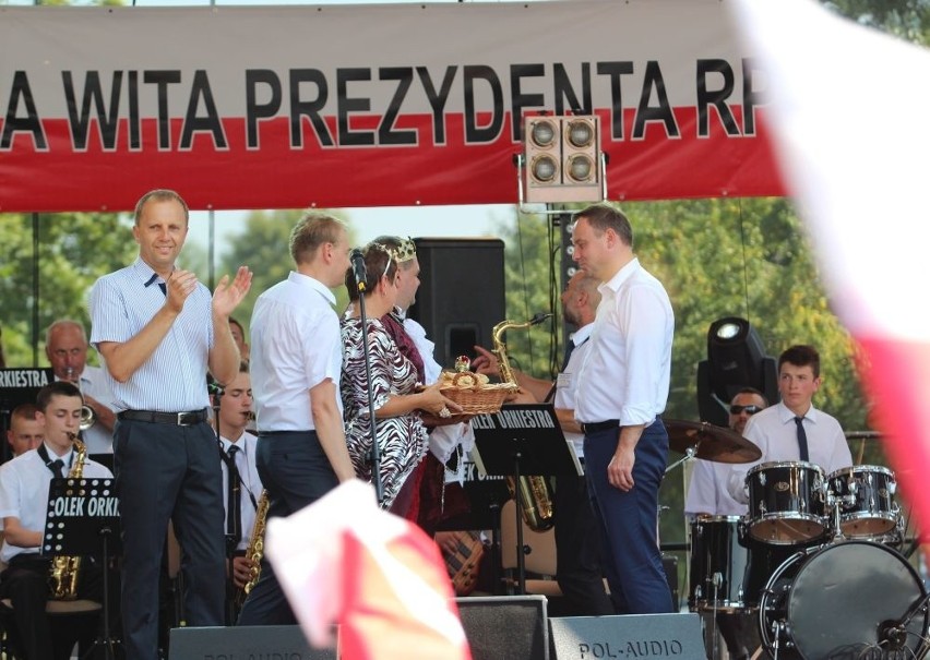 Prezydent Andrzej Duda w Janowie Lubelskim (ZDJĘCIA)