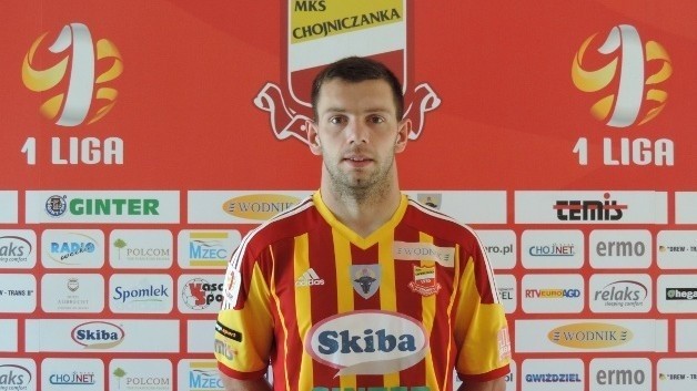Rafał Leśniewski złamał nogę w meczu rezerw Chojniczanki