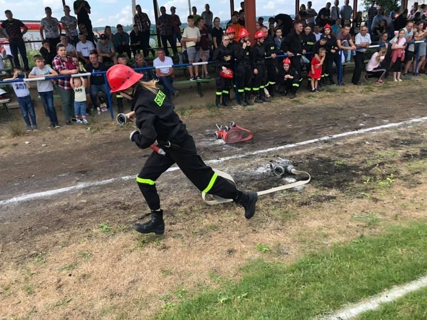 Podegrodzie. Strażacy z OSP rywalizowali w zawodach sportowo-pożarniczych [ZDJĘCIA]