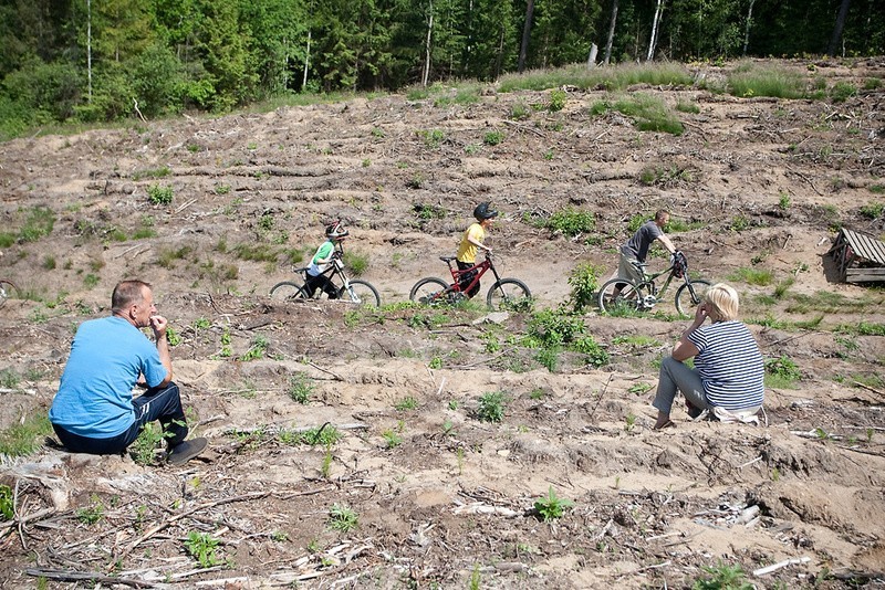 Na nowo otwartym słupskim Bikeparku odbyły się zawody "Freeride Contest Słupsk"