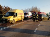 Wypadek w Bilczycach. Dwie osoby poszkodowane