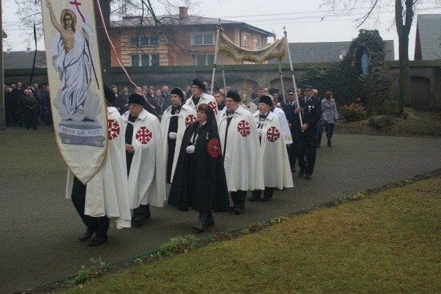 Opuszczony klasztor Zakonu Rycerskiego Grobu Bożego w maleńkim Wągłczewie