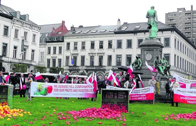 Producenci papryki z regionu radomskiego wzięli już udział w proteście polskich rolników w belgijskiej Brukseli.