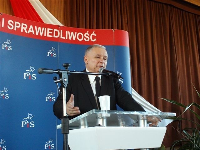 Jarosław Kaczyński w Słupsku
Jarosław Kaczyński w Słupsku