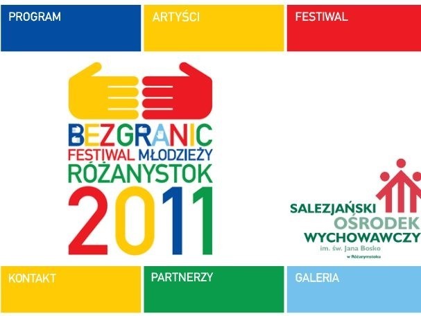 Zrzut ekranowy ze strony www.festiwalbezgranic.pl