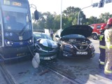 Wypadek tramwaju na Kosmonautów we Wrocławiu. Są utrudnienia