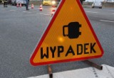 Wypadek motocyklisty w Łącznej. Trzy osoby ranne