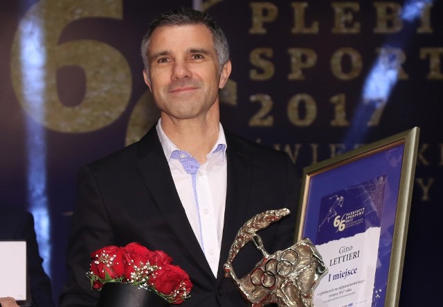 Gino Lettieri został najpopularniejszym trenerem 2017 roku w województwie świętokrzyskim.