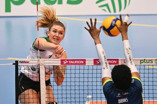 Julia Szczurowska zdobyła najwięcej punktów dla zespołu #VolleyWrocław (15).