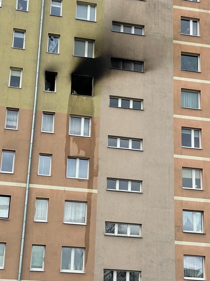 Pożar w Gdyni