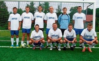 Zwycięzcy wakacyjnej ligi piłkarskiej - Amplus. FOT. ARCHIWUM