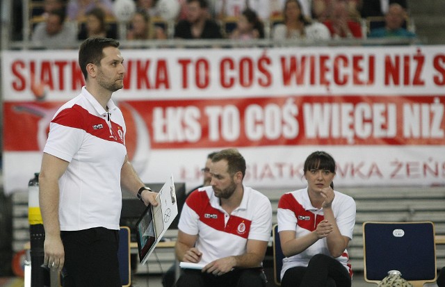 Trener Michal Masek poprowadził ŁKS Commercecon do pierwszego zwycięstwa w turnieju