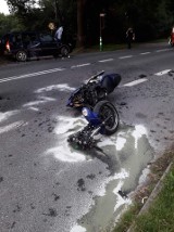 Tragiczny wypadek. Nie żyje 21-letni motocyklista 