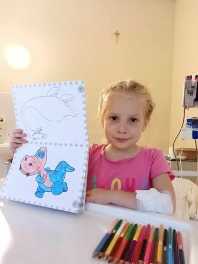 4-letnia Maja Gręda z Sędziszowa przechodzi intensywną...