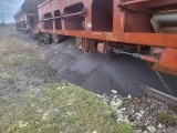 Na stacji kolejowej w Dorohusku zniszczono ukraińskie produkty rolne. Otwarto trzy ciężarówki z rzepakiem, które miały jechać do Hamburga