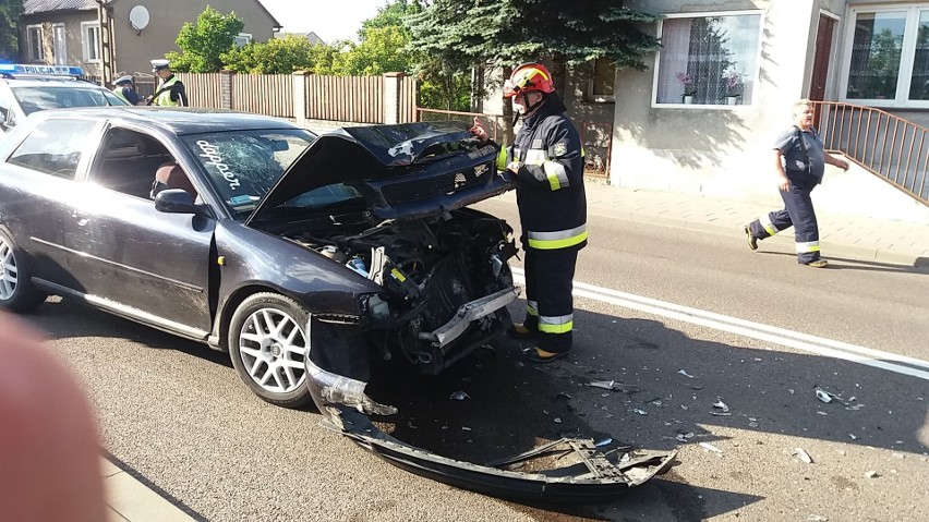 Sztabin: Wypadek dwóch samochodów osobowych. Kierowcy trafili do szpitala [ZDJĘCIA]
