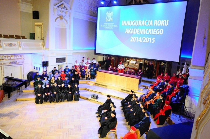 UAM w Poznaniu: Inauguracja roku akademickiego 2014/2015
