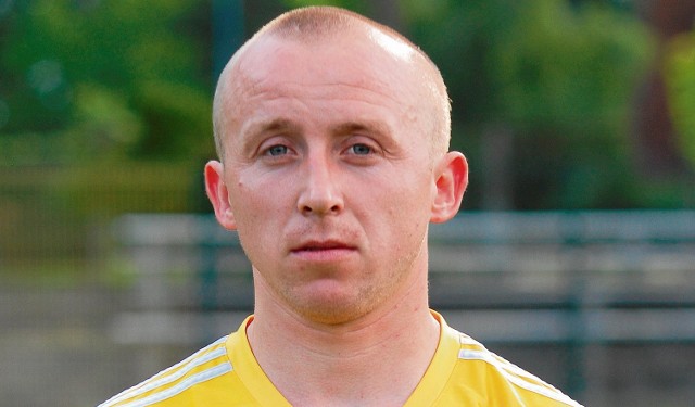 Konrad Ciacia strzelił gola dla Nidy w derbowym spotkaniu ze Zdrojem Busko-Zdrój.