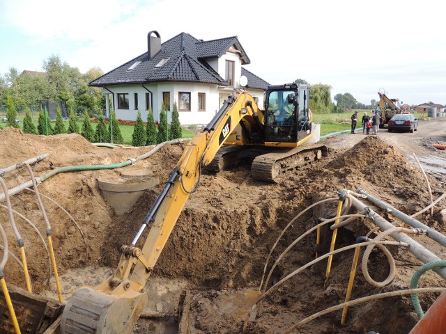 Budowa kanalizacji Głogowo- Brzozówka -etap II