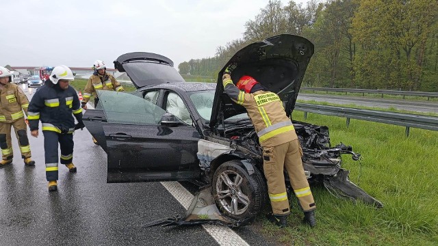 Na autostradzie A1 w pow. włocławskim doszło do dwóch wypadków.