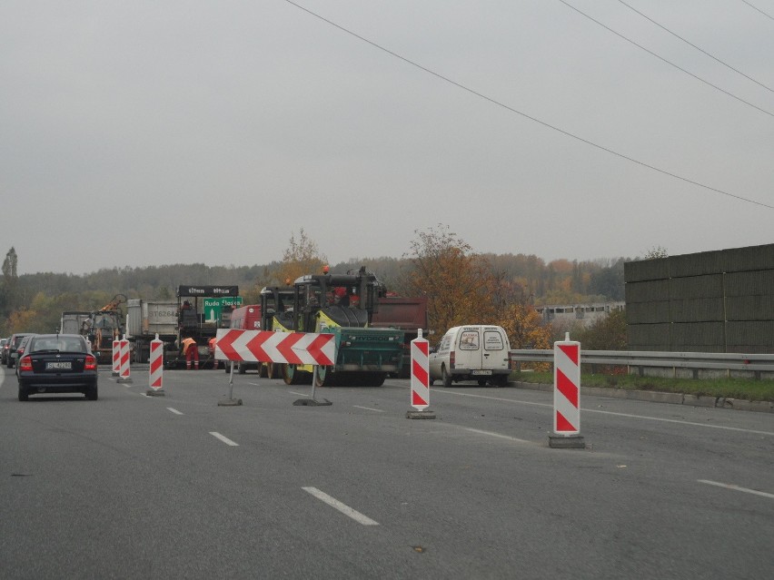 Remontują DTŚ w Świętochłowicach. Są korki