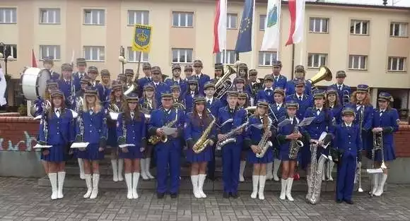 Orkiestra Dęta OSP przy MGOK w Koronowie.