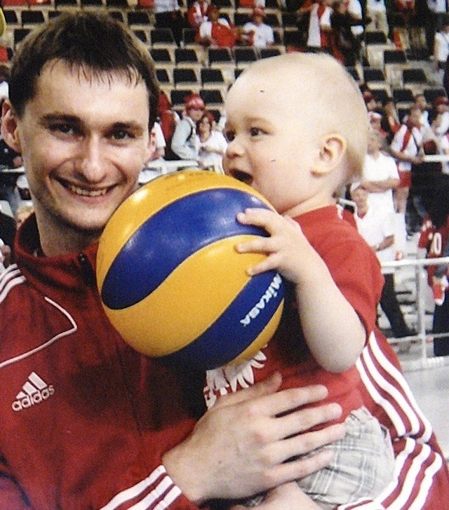 Michał Ruciak z synem Rafałem.