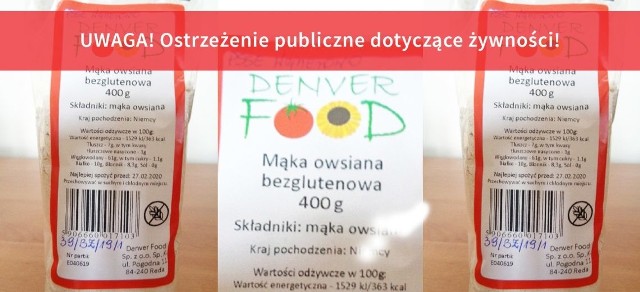 Uwaga, spożycie tej mąki przez osoby uczulone na gluten, może wywołać alergię!