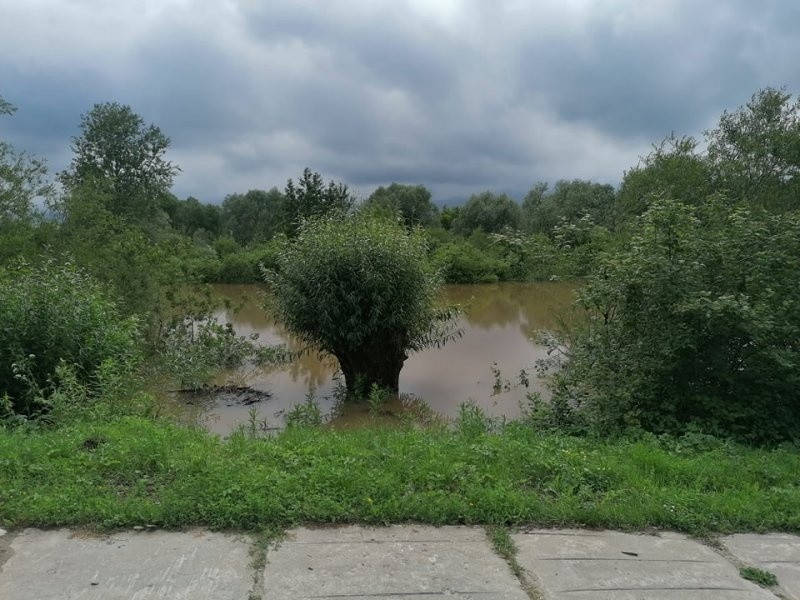 Wielka woda na Wiśle. Jej poziom przekroczył stan alarmowy. Strażacy sprawdzają wały