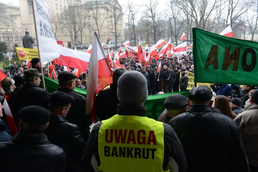 Rolnicy z Wielkopolski protestowali w zeszłym tygodniu przed...