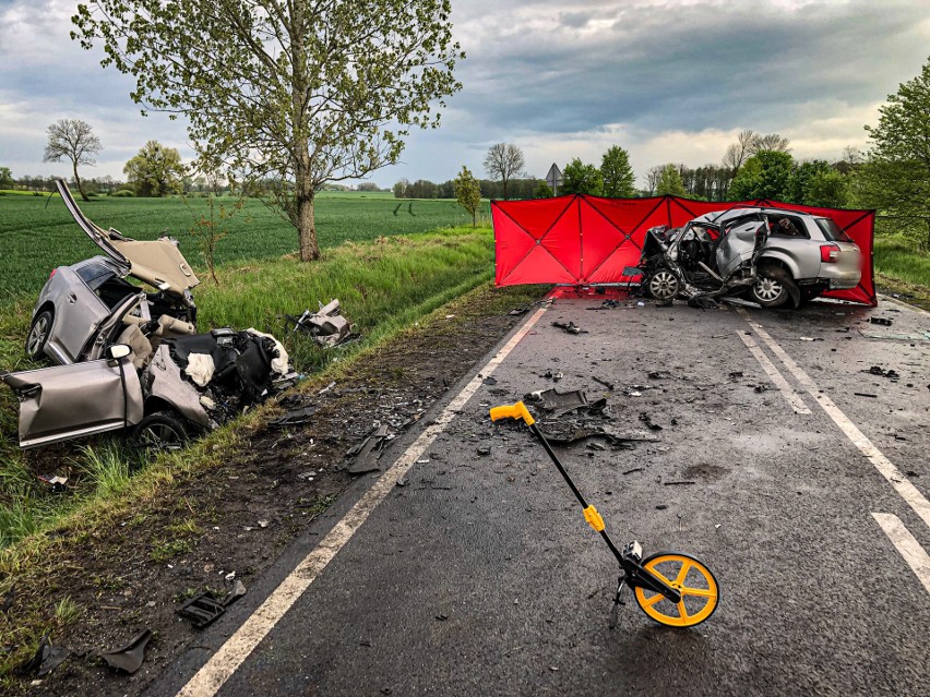 Wypadek w okolicy miejscowości Zamęcin w pow. choszczeńskim