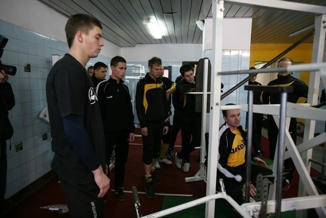 Pierwszy trening GKS Katowice