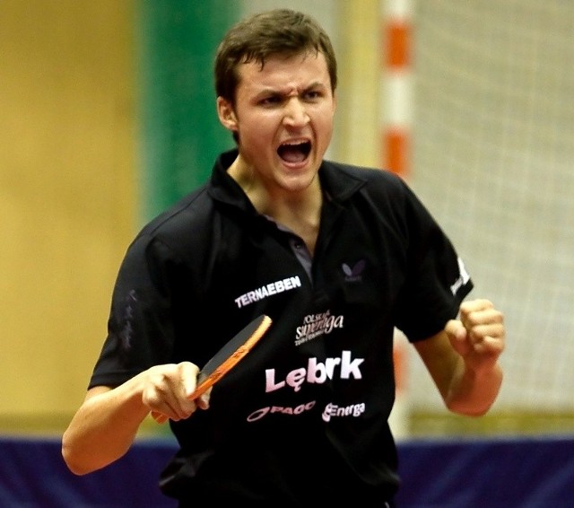 Patryk Chojnowski przegrał w pierwszej partii.