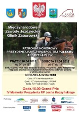 Skoki przez przeszkody: IV Memoriał Prezydenta RP Lecha Kaczyńskiego w Gliniku Zaborowski
