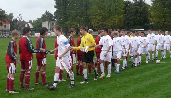 W Grajewie rozegrano mecz towarzyski reprezentacji U-16...