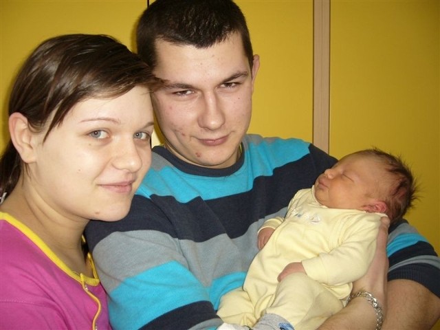 Wojciech Ejzak urodził się w piątek, 13 stycznia. Ważył 3750 g i mierzył 57 cm. Jest pierwszym dzieckiem Mileny i Michała z Białusnego Lasku