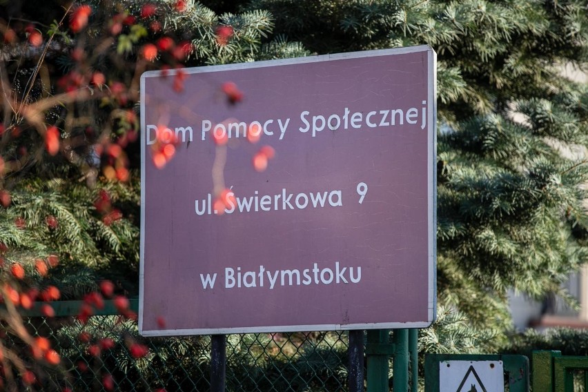 52 mieszkańców DPS-u przy ul. Świerkowej w Białymstoku musi...