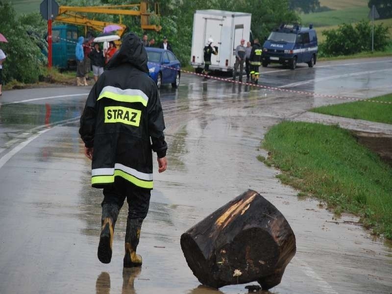 Powódż w Lelowie i Białej Wielkiej