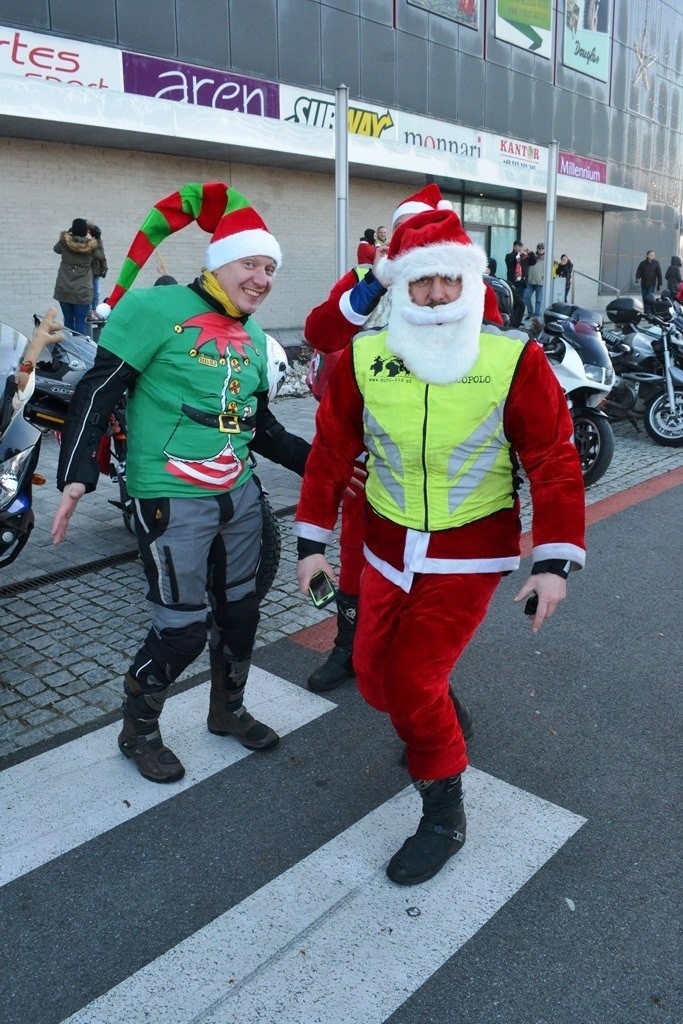 Motomikołaje 2016 w Bielsku-Białej