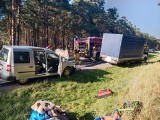 Groźna kolizja w Stryszku pod Bydgoszczą. Cztery samochody zderzyły się na DK10