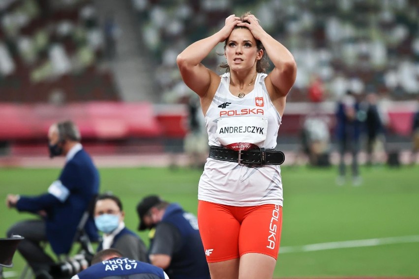 Maria Andrejczyk to wicemistrzyni olimpijska z Tokio w...