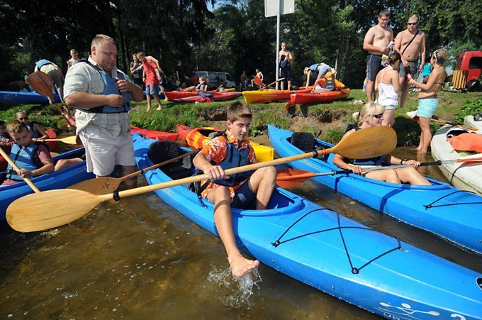 Fotoreportaż ze Spływu Papieskiego w Smukale