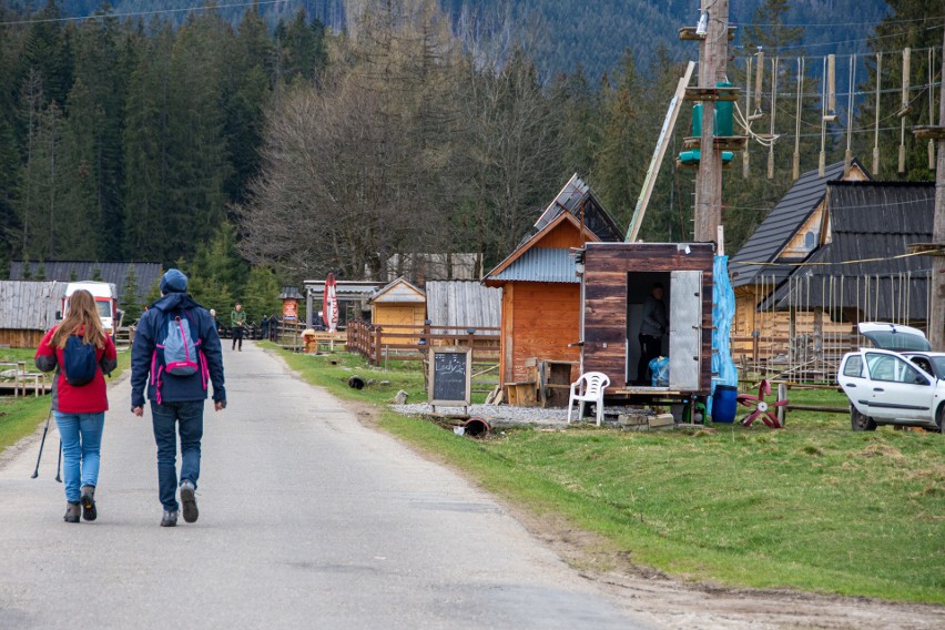 Tatry. Siwa Polana jak Gubałówka. Buda za budą, pamiątki, kiełbaski i lane piwo 21.05.2021