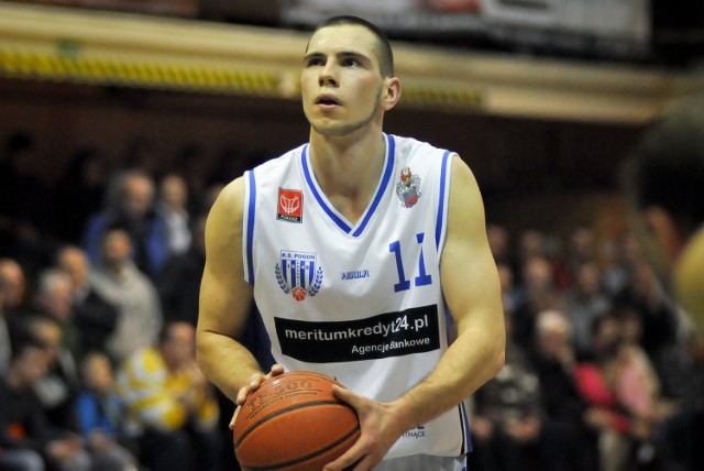 Zdobywca ośmiu punktów dla prudnickiej drużyny Wojciech Leszczyński.