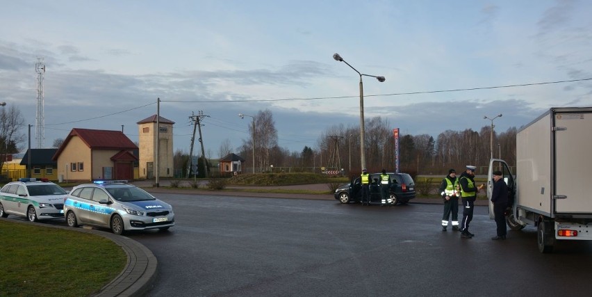 Budzisko. Patrole polsko-litewskie przy granicy