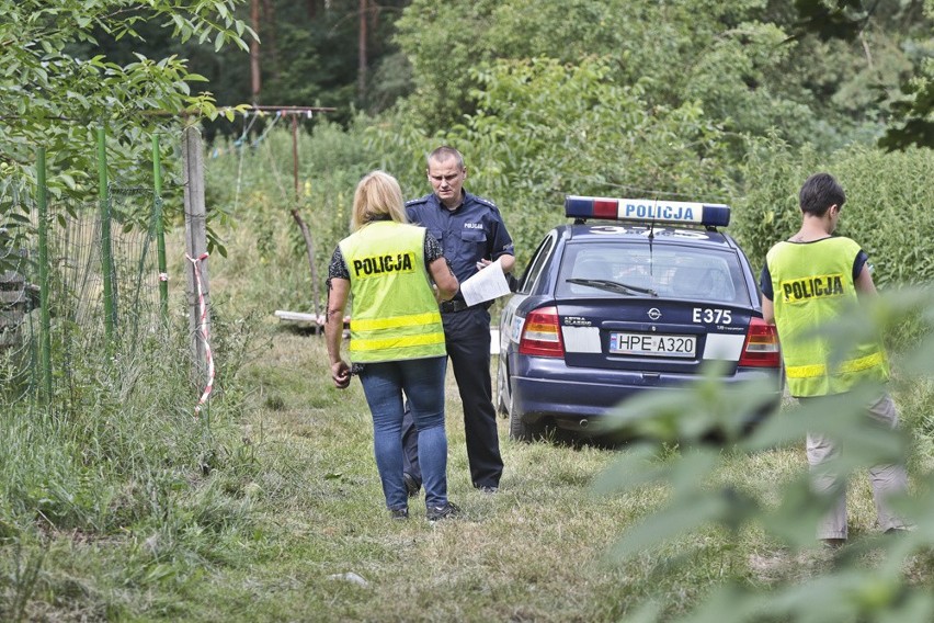 Na posesji przy sambie w chwili tragedii byli rodzice