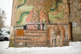 Aleja Piłsudskiego. Mural zniszczony. To sprawa dla policji (zdjęcia)