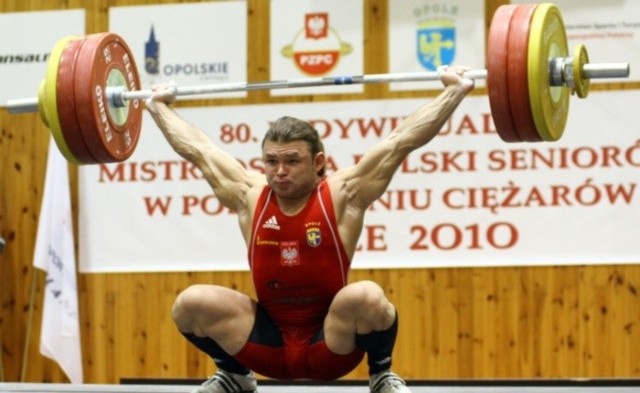 Krzysztof Szramiak zaliczył tylko dwa podejścia. To jednak wystarczyło do złota w kat. 85 kg.
