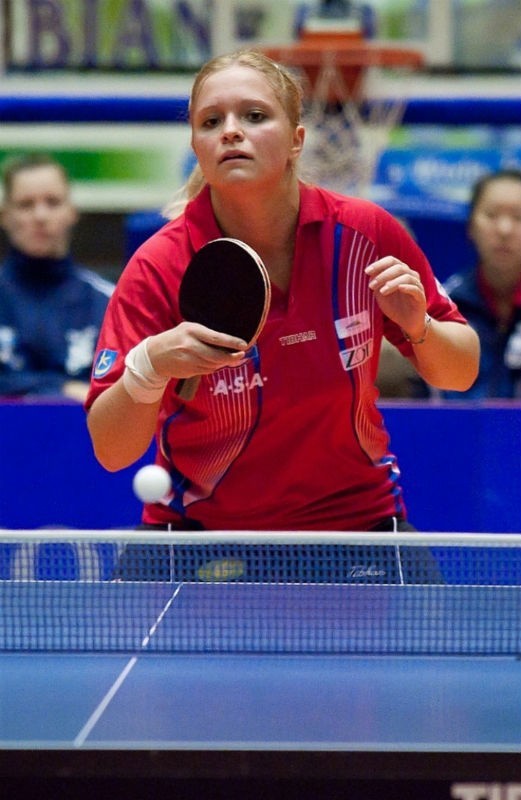 Ukrainka Margarita Piesocka była najlepszą zawodniczka czwartkowego meczu, w którym wygrała dwie swoje gry.