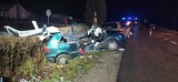 Wypadek w miejscowości Janów w gminie Sienno. Trzy osoby ranne. Zobaczcie zdjęcia